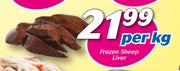 Frozen Sheep Liver-Per Kg