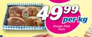 Frozen Pork Pack-Per Kg
