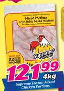 Supreme Frozen Mixed Chicken Portions-4Kg
