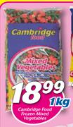 Cambridge Food Frozen Mixed Vegetables-1Kg
