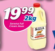 Serema Full Cream Maas-2Kg