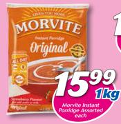 Morvite Instant Porridge Assorted-1Kg Each
