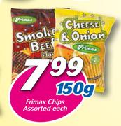 Frimax Chips Assorted-150g Each
