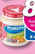 Purity 2nd Foods Assorted-125ml