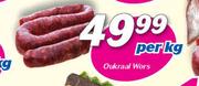 Oukraal Wors-Per Kg