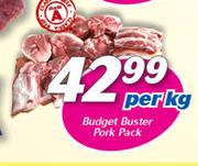 Budget Buster Pork Pack-Per Kg