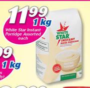 White Star Instant Porridge Assorted-1Kg Each