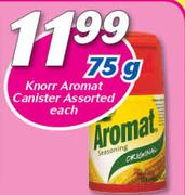 Knorr Aromat Canister Assorted-75g Each