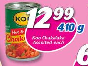 Koo Chakalaka Assorted-410g Each