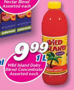 Wild Island Dairy Blend Concentrate Assorted-1Ltr Each