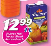 Fruitree Fruit Nectar Blend Assorted-1Ltr Each