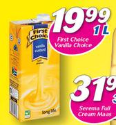 First Choice Vanilla Custard-1Ltr