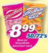 Beacon Smoothies Assorted-50/72's
