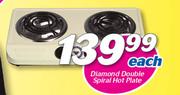 Diamond Double Spiral Hot Plate-Each