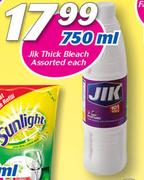 Jik Thick Bleach Assorted-750ml Each