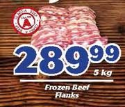 Frozen Beef Flanks-5Kg