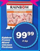 Rainbow Frozen Mixed Chicken Portions-4Kg