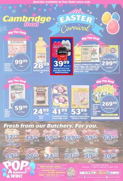 Cambridge Food Free State & Kimberley : Easter Carnival (11 Apr - 23 Apr 2019), page 1