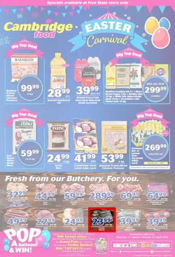 Cambridge Food Free State & Kimberley : Easter Carnival (11 Apr - 23 Apr 2019), page 1