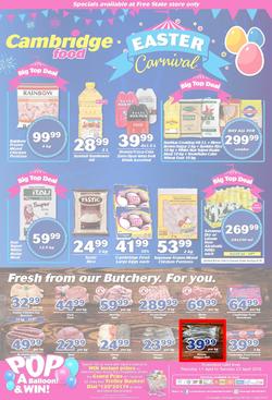 Cambridge Food Free State & Kimberley : Easter Carnival (11 Apr - 23 Apr 2019), page 1