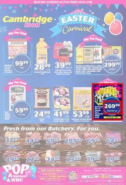 Cambridge Food Free State & Kimberley : Easter Carnival (11 Apr - 23 Apr 2019), page 1