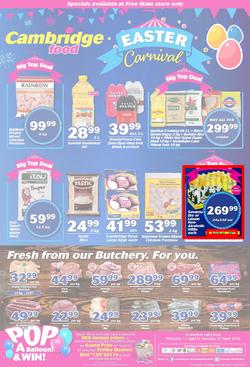 Cambridge Food Free State & Kimberley : Easter Carnival (11 Apr - 23 Apr 2019), page 1