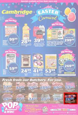 Cambridge Food Free State & Kimberley : Easter Carnival (11 Apr - 23 Apr 2019), page 1