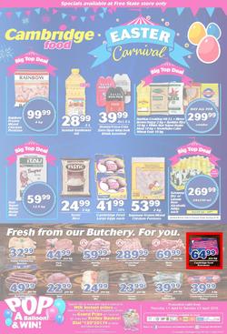 Cambridge Food Free State & Kimberley : Easter Carnival (11 Apr - 23 Apr 2019), page 1