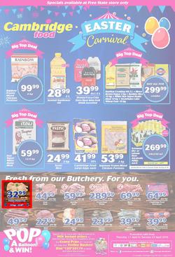 Cambridge Food Free State & Kimberley : Easter Carnival (11 Apr - 23 Apr 2019), page 1