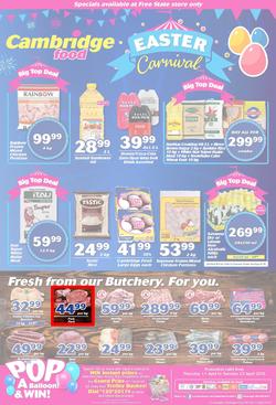 Cambridge Food Free State & Kimberley : Easter Carnival (11 Apr - 23 Apr 2019), page 1