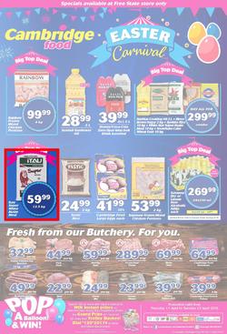 Cambridge Food Free State & Kimberley : Easter Carnival (11 Apr - 23 Apr 2019), page 1