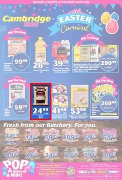 Cambridge Food Free State & Kimberley : Easter Carnival (11 Apr - 23 Apr 2019), page 1