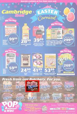 Cambridge Food Free State & Kimberley : Easter Carnival (11 Apr - 23 Apr 2019), page 1