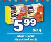 Moir's Jelly-80g Each