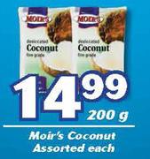Moir's Coconut-200g Each