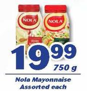 Nola Mayonnaise-750g Each
