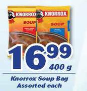 Knorrox Soup Bag-400g Each