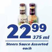 Steers Sauce-375ml Each