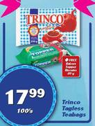 Trinco Tagless Teabags-100's