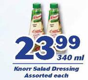 Knorr Salad Dressing-340ml Each