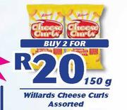 Willards Cheese Curls-2X150g