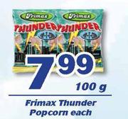 Frimax Thunder Popcorn-100g Each