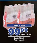 Brutal Fruit Ruby Apple-2X6X275ml