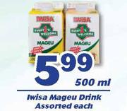 Iwisa Mageu Drink-500ml Each