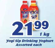 Yogi Sip Drinking Yoghurt-1Kg Each