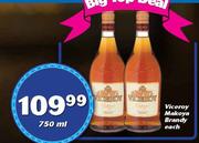 Viceroy Makoya Brandy-750ml Each