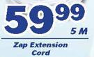 Zap 5m Extension Cord