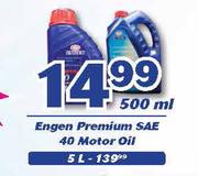 Engen Premium SAE 40 Motor Oil-500ml