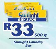 Sunlight Laundry Bar-3x500g