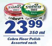 Cobra Floor Polish-350ml Each